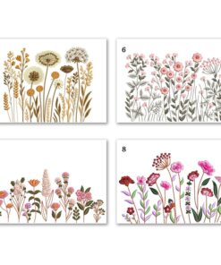 Alternative view of Wildflower Meadow Machine Embroidery Designs Cottagecore Boho Bundle (9 Sizes, Instant Download